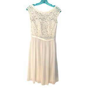 Davids Bridal Cocktail Dress Size 4 Prom Party Wedding‎ Guest Romantic Feminine